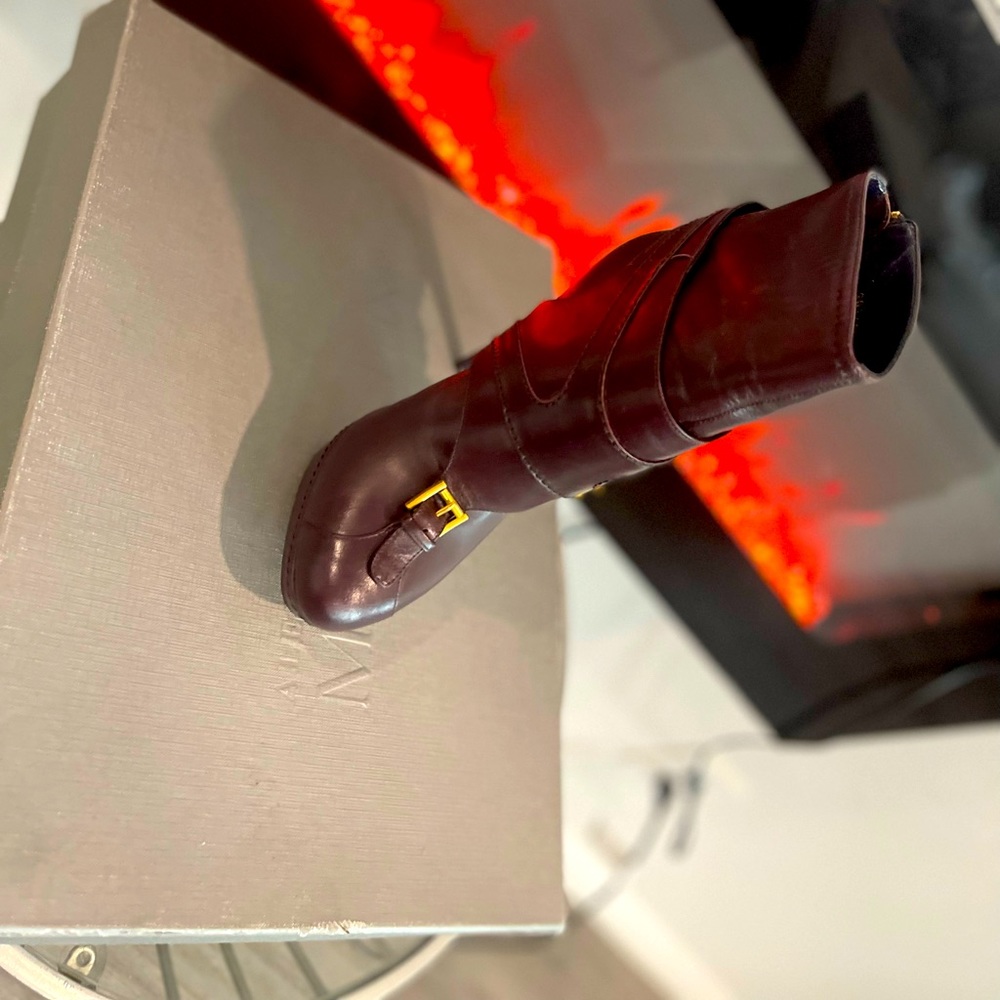 Slightly used Alexander McQueen platform boot